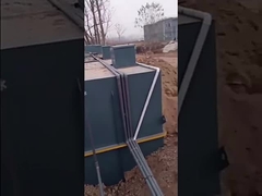 Carbon Steel Buried MBR تجهیزات تصفیه فاضلاب جامع بیمارستان خانگی 10m3/H