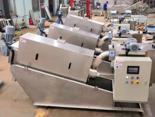 دستگاه آبگیری پرس مارپیچ اتوماتیک استیل ضد زنگ