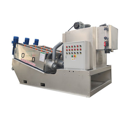 دستگاه آبگیری لجن پرس پیچ پیچ برای تصفیه خانه فاضلاب