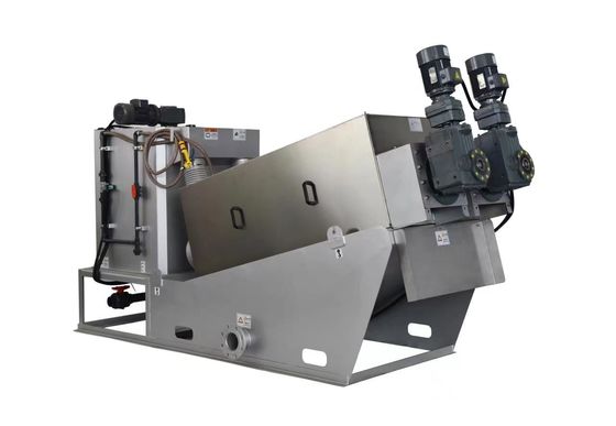 دستگاه آبگیری لجن پرس پیچ پیچ برای تصفیه خانه فاضلاب