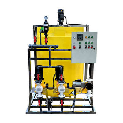 دستگاه دوز اتوماتیک تصفیه فاضلاب با مخلوط کردن کلرید پلی آلومینیومی Pac/Pam