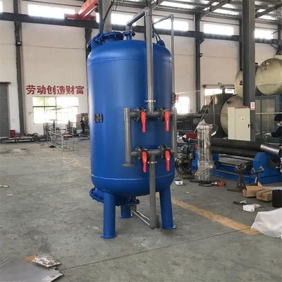 فیلتر کم عمق کوارتز شن و ماسه فعال کربن فولاد ضد زنگ شستشوی خودکار خودکار