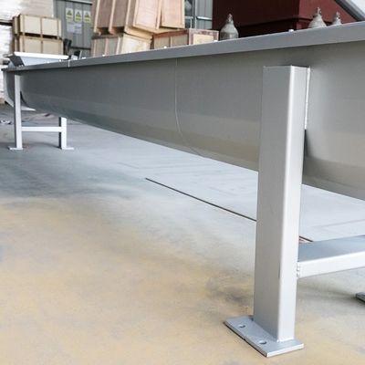 تجهیزات انتقال لجن دانه نوار نقاله 5 تن در ساعت افقی فولاد کربن