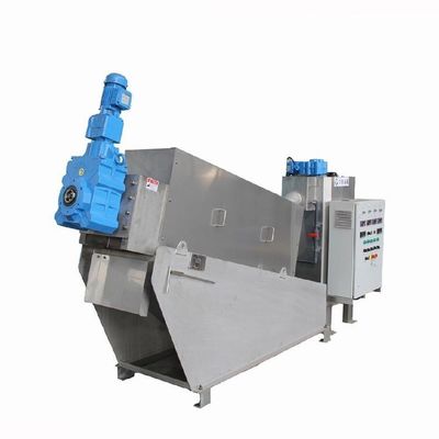 دستگاه آبگیری لجن مارپیچ 15m3/H تجهیزات لجن گیری کارخانه مواد غذایی