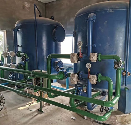 304 فولاد ضد زنگ فیلتر کربن فعال تصفیه فاضلاب صنعتی 2T/H