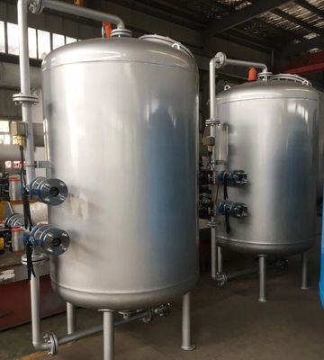 5m³/H فیلتر شنی منگنز فولاد کربنی آب زیرزمینی حذف آهن منگنز