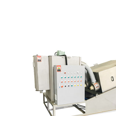 20m3/H دستگاه آبگیری لجن مارپیچی تجهیزات تصفیه لجن کود کشاورزی