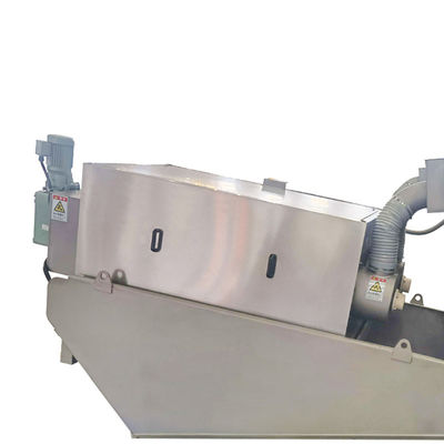 20m3/H دستگاه آبگیری لجن مارپیچی تجهیزات تصفیه لجن کود کشاورزی