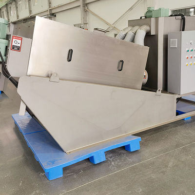 20m3/H دستگاه آبگیری لجن مارپیچی تجهیزات تصفیه لجن کود کشاورزی