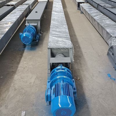 نوار نقاله پیچی بدون محور فولاد کربنی 3 متر مکعب در ساعت نوار نقاله مارپیچی شفت لجن تغذیه