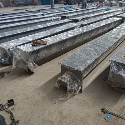 نوار نقاله پیچی بدون محور فولاد کربنی 3 متر مکعب در ساعت نوار نقاله مارپیچی شفت لجن تغذیه