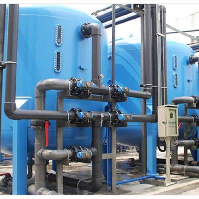 30 متر مکعب / ساعت کربن فولاد کربن فیلتر کربن فعال رودخانه آب های زیرزمینی کم عمق فیلتر چند رسانه ای شنی