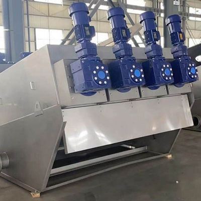 دستگاه آبگیری لجن ولوت صنعتی مدفوع خوک مرغابی