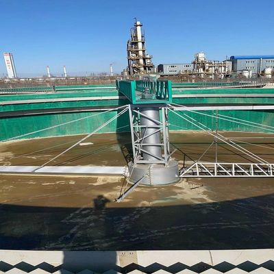 مخزن ته نشینی لجن خراشنده نیمه پل از جنس استنلس استیل