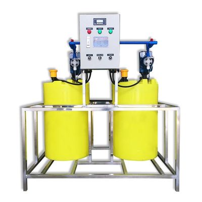 سیستم دوز کلرید بازدارنده مقیاس خودکار تصفیه فاضلاب صنایع شیمیایی