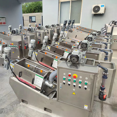 دستگاه آبگیری لجن پرس کود خوک و مرغ یکپارچه