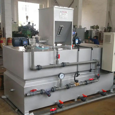 سه محفظه یکپارچه سیستم دوز اتوماتیک تنظیم کننده PH عامل رهش آهسته