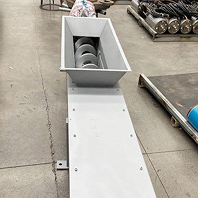 نوار نقاله پیچی U شکل بدون شفت برای بتن خاکستر کربن لجن دانه ملات