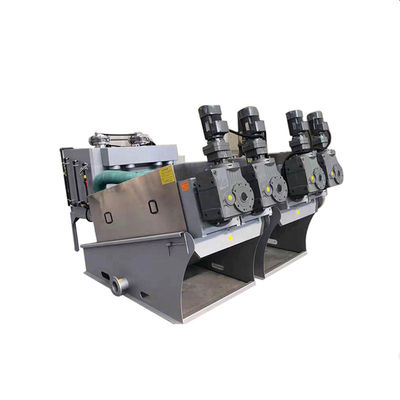 دستگاه آبگیری لجن صنعتی فاضلاب مزرعه تصفیه فاضلاب مدفوع