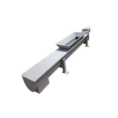 نوار نقاله پیچی نوع U برای دانه سنگ معدن خاکستر سیمان لجن