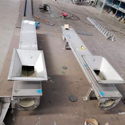 نوار نقاله پیچی نوع U برای دانه سنگ معدن خاکستر سیمان لجن