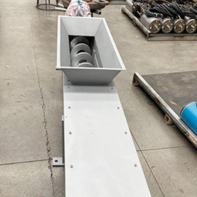 نوار نقاله پیچی نوع U برای دانه سنگ معدن خاکستر سیمان لجن