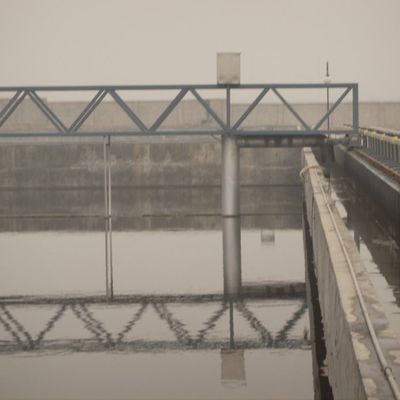 اسکراپ گل و لای مسافرتی استیل ضد زنگ افقی برای تصفیه فاضلاب