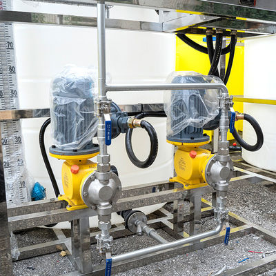 سیستم دوز خودکار PAC / PAM دی اکسید قلیایی PE اسید کلریک