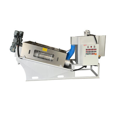 دستگاه جداسازی مایع جامد لجن آبگیری کامل اتوماتیک پیچ نوع پیچ