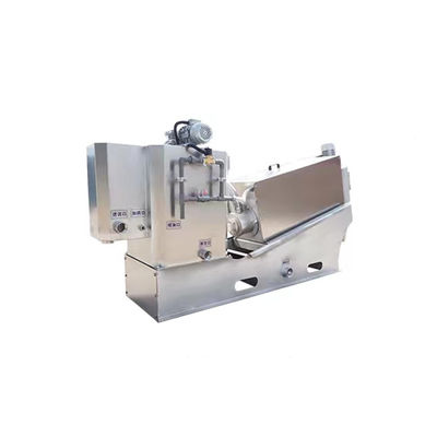 دستگاه جداسازی مایع جامد لجن آبگیری کامل اتوماتیک پیچ نوع پیچ