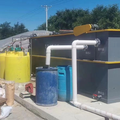 دستگاه شناورسازی بخار محلول فولاد کربن 100 متر مکعب تصفیه فاضلاب خانگی