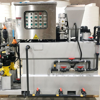 PAM PAC Dry Powder Full Automatic Dosing Machine Acid Base Integrated