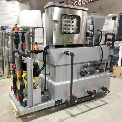 PAM PAC Dry Powder Full Automatic Dosing Machine Acid Base Integrated