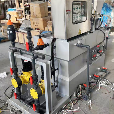PAM PAC Dry Powder Full Automatic Dosing Machine Acid Base Integrated