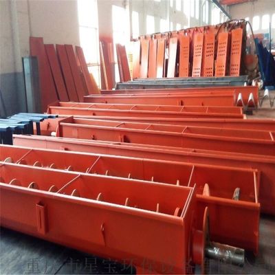 304 فولاد ضد زنگ کشاورزی اسکرو نقاله فیدر بدون شفت کربن فولادی