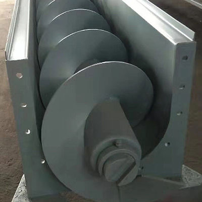 فولاد ضد زنگ نوار نقاله پیچ بدون محور با مقاومت در برابر درجه حرارت بالا