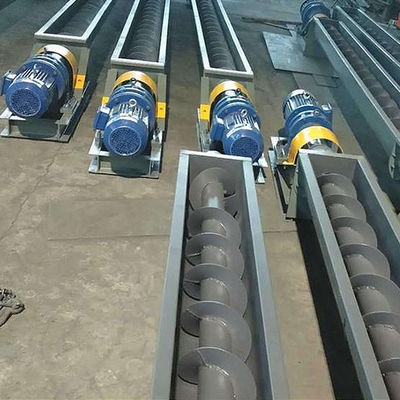 فولاد ضد زنگ نوار نقاله پیچ بدون محور با مقاومت در برابر درجه حرارت بالا