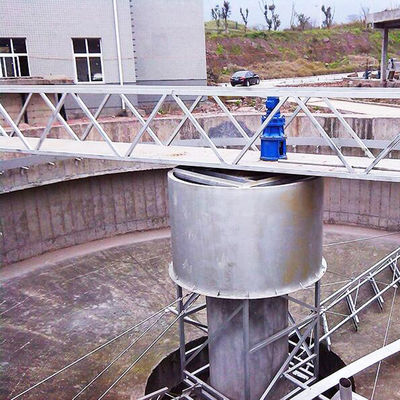 مخزن ته نشینی فاضلاب مرکز درایو لجن خراش 304 فولاد ضد زنگ