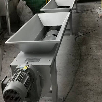 نوار نقاله پیچ سیمانی SS بدون محور U شکل برای آهک زغال سنگ پودر شده خوراک دام