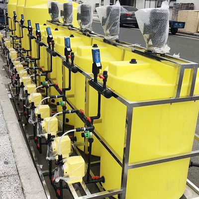 فلوکولانت فلوکولانت فلوکولانت فلوکولانت فلوکولانت تصفیه آب یکپارچه تجهیزات دوز اتوماتیک