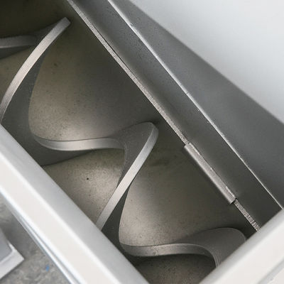 نوار نقاله پیچ بدون شفت فولاد ضد زنگ برای نوار نقاله مارپیچی دانه پودری