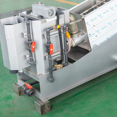 100m3/H دستگاه آبگیری لجن مارپیچی تجهیزات تصفیه لجن SUS316L