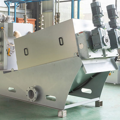 100m3/H دستگاه آبگیری لجن مارپیچی تجهیزات تصفیه لجن SUS316L