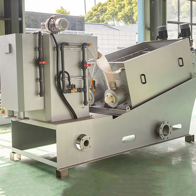 100m3/H دستگاه آبگیری لجن مارپیچی تجهیزات تصفیه لجن SUS316L