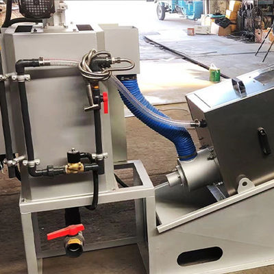 سیستم آبگیری لجن مارپیچ تمام اتوماتیک فولاد ضد زنگ 2.23 کیلووات 380 ولت