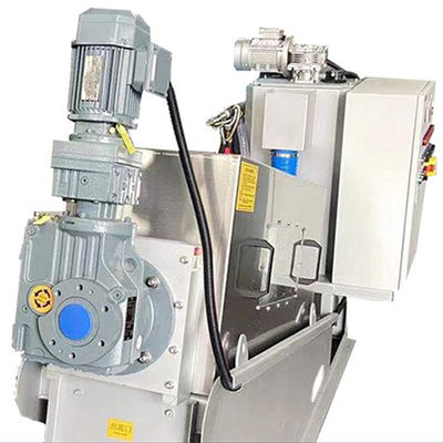 سیستم آبگیری لجن مارپیچ تمام اتوماتیک فولاد ضد زنگ 2.23 کیلووات 380 ولت