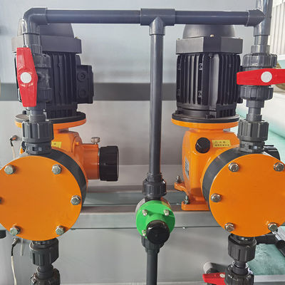 تجهیزات دوز پودر خشک سه محفظه PAM/PAC یکپارچه 4000 لیتر در ساعت