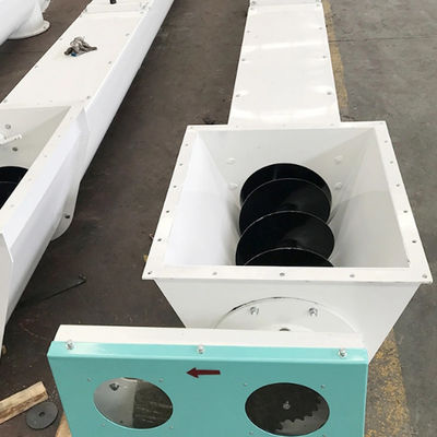 نوار نقاله پیچی 1-40 متری نوار نقاله پیچی مارپیچ برای انتقال لجن زباله های نفتی