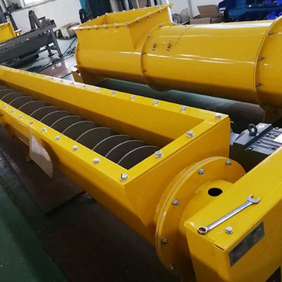 نوار نقاله پیچی 1-40 متری نوار نقاله پیچی مارپیچ برای انتقال لجن زباله های نفتی