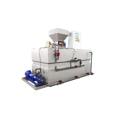 سیستم دوز پلیمری دستگاه دوز شیمیایی 6000 لیتری 2.2 کیلووات برای تصفیه فاضلاب